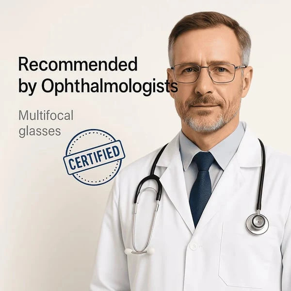 [LIMITED OFFER] VisonSync Multifocal Glasses + Magic Cleaning Cloth [Adaptive Technology]