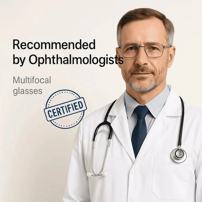 [LIMITED OFFER] VisonSync Multifocal Glasses + Magic Cleaning Cloth [Adaptive Technology]