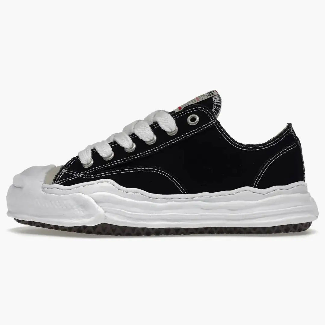 Maison Mihara Yasuhiro Hank Og Sole Canvas Low Black