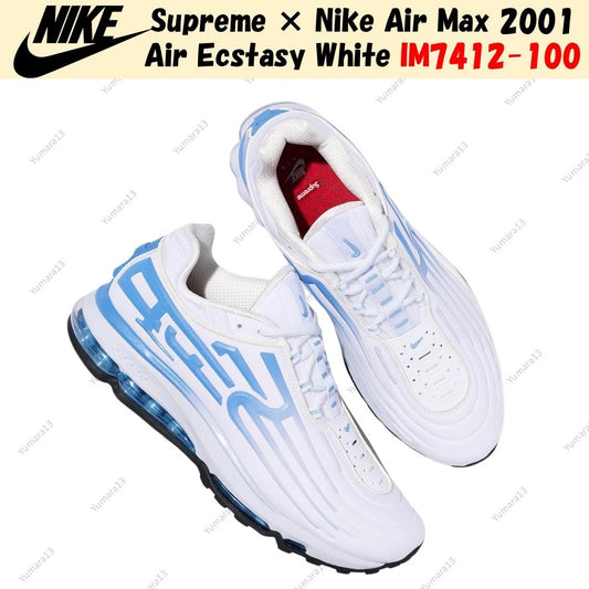 Supreme × Nike Air Max 2001 Air Ecstasy "White" (26FW Week2)