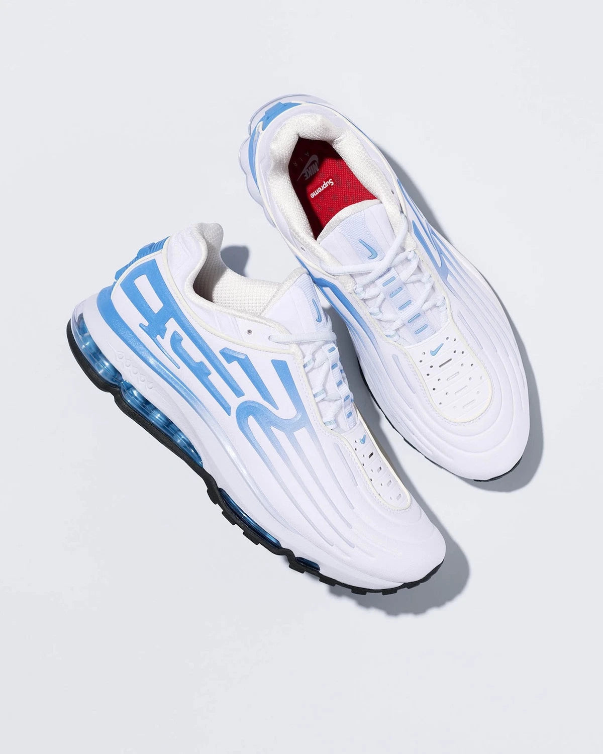 Supreme × Nike Air Max 2001 Air Ecstasy "White" (26FW Week2)